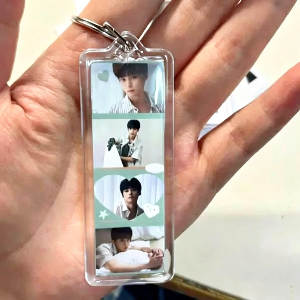 50 Pack Acrylic Mini Frame Keychain