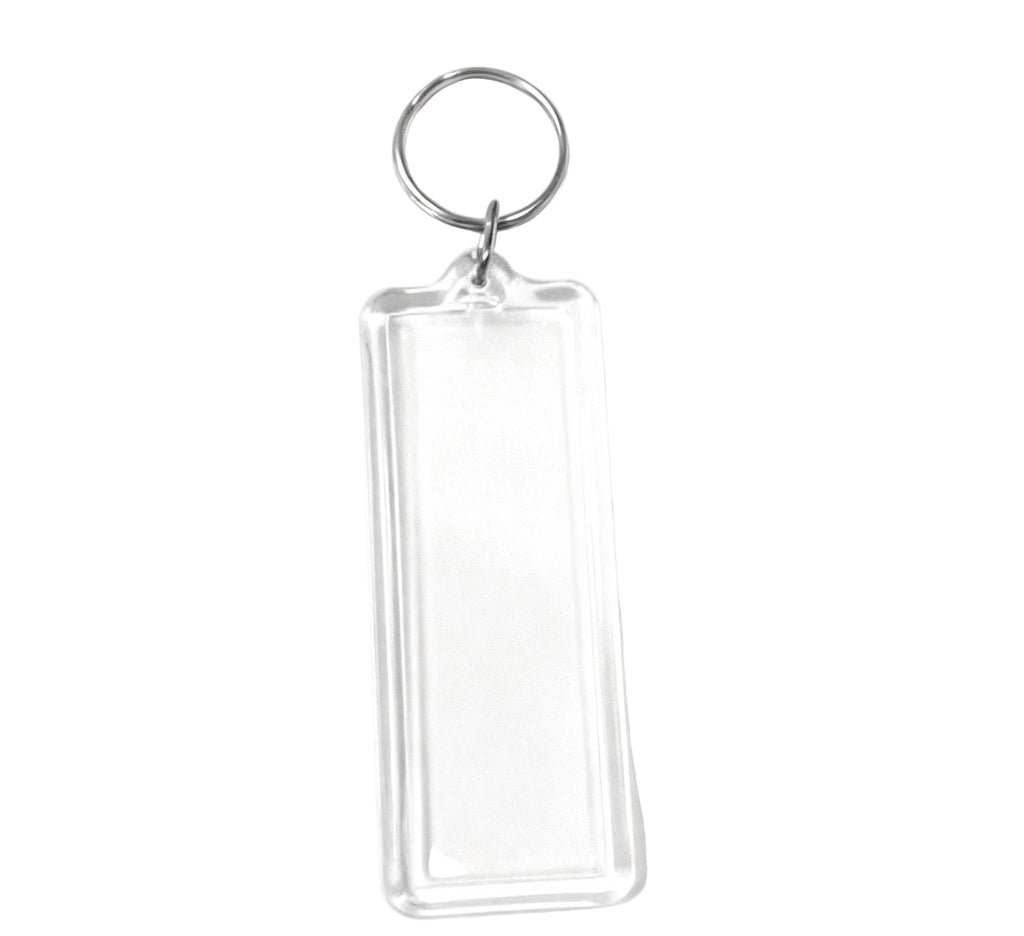 50 Pack Acrylic Mini Frame Keychain